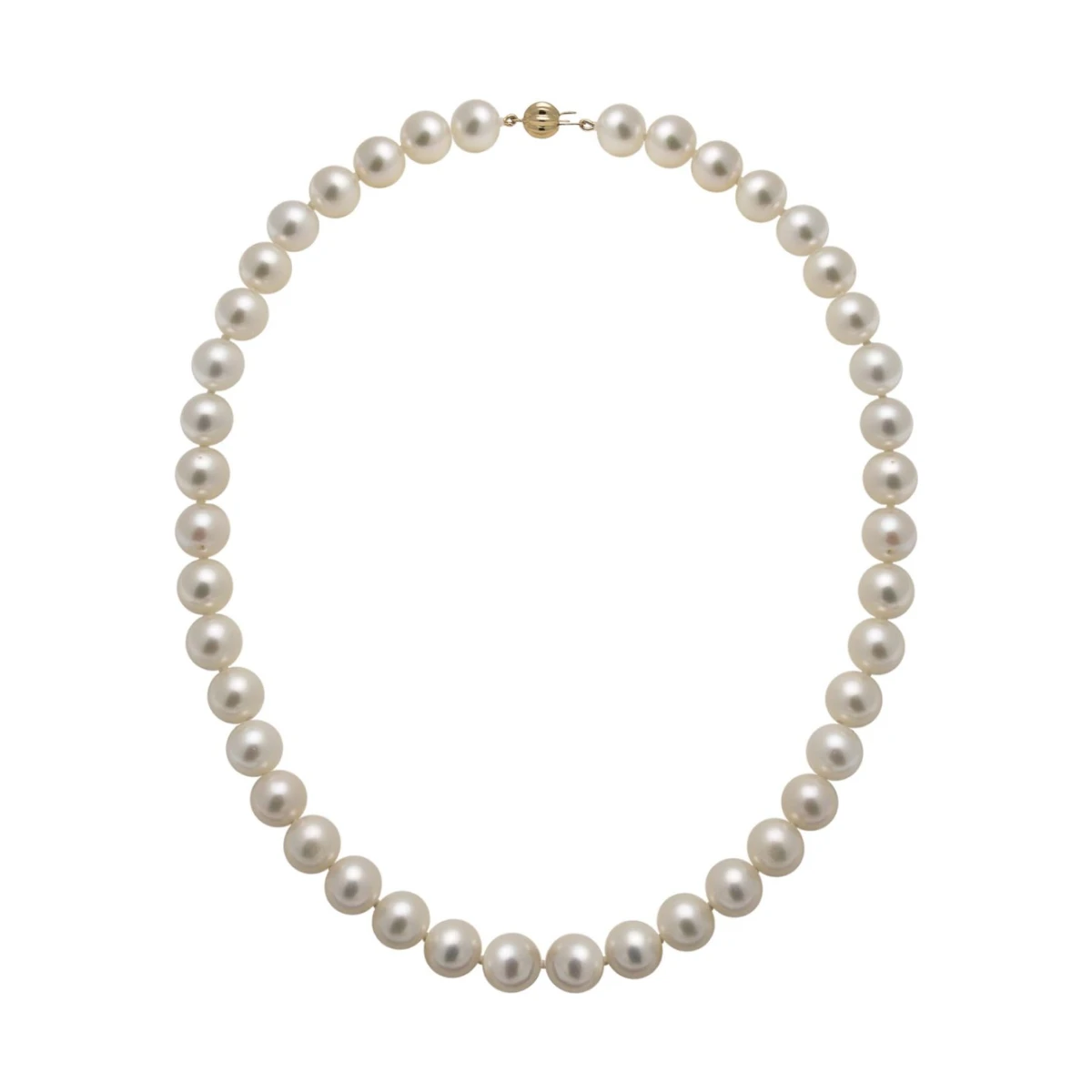 Freshwater White Pearl Necklace | AAA Grade | 10mm