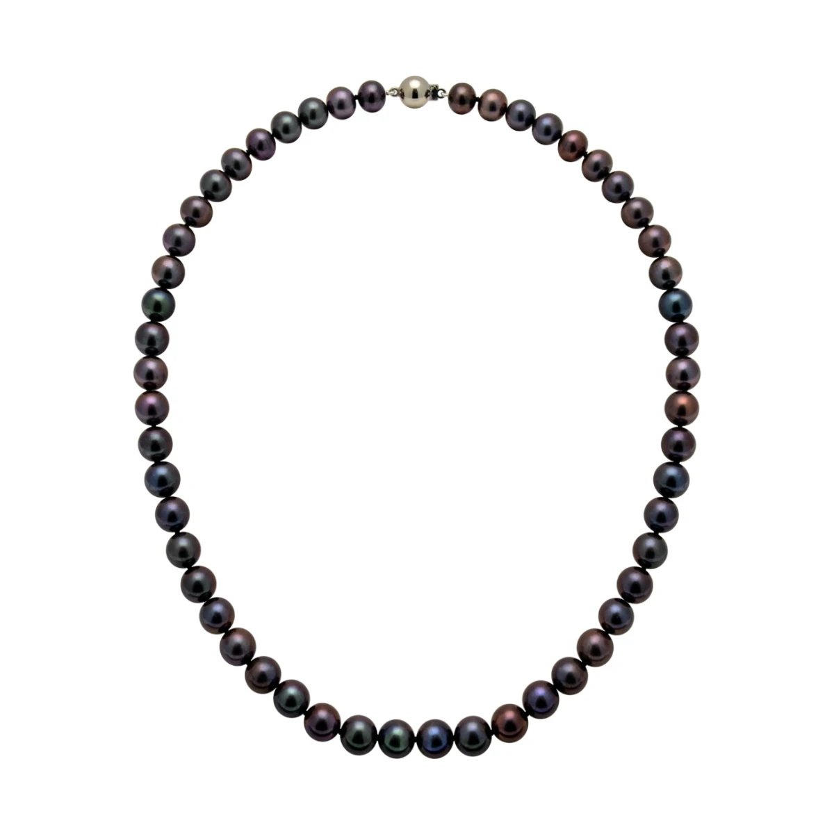 Black Freshwater Pearl Necklace | Grade AAA | 8mm