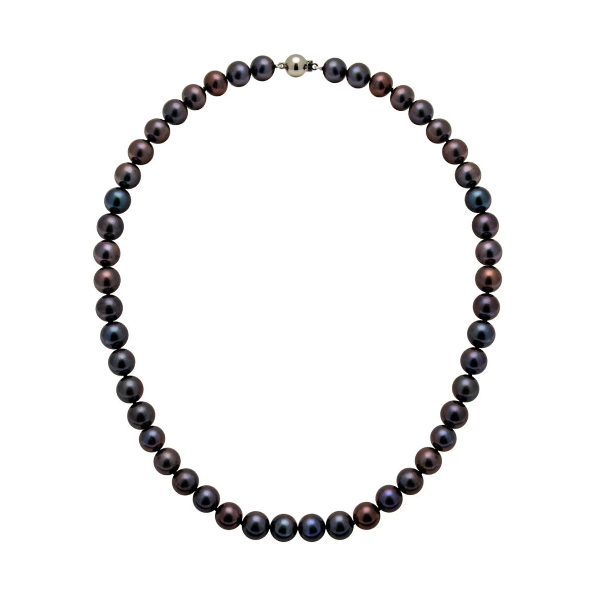 Black Freshwater Pearl Necklace | Grade AAA | 9mm