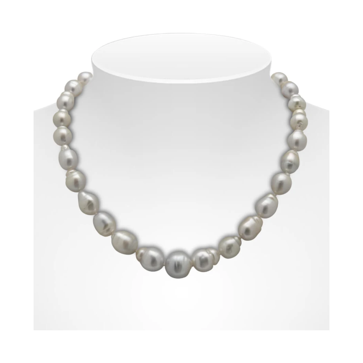South Sea Baroque Pearl Necklace 9 to 14mm